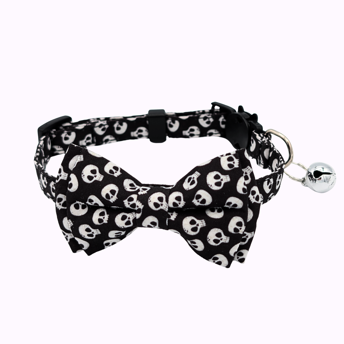 Halloween Cotton Bowtie Cat Collar with Bell (4 Styles)