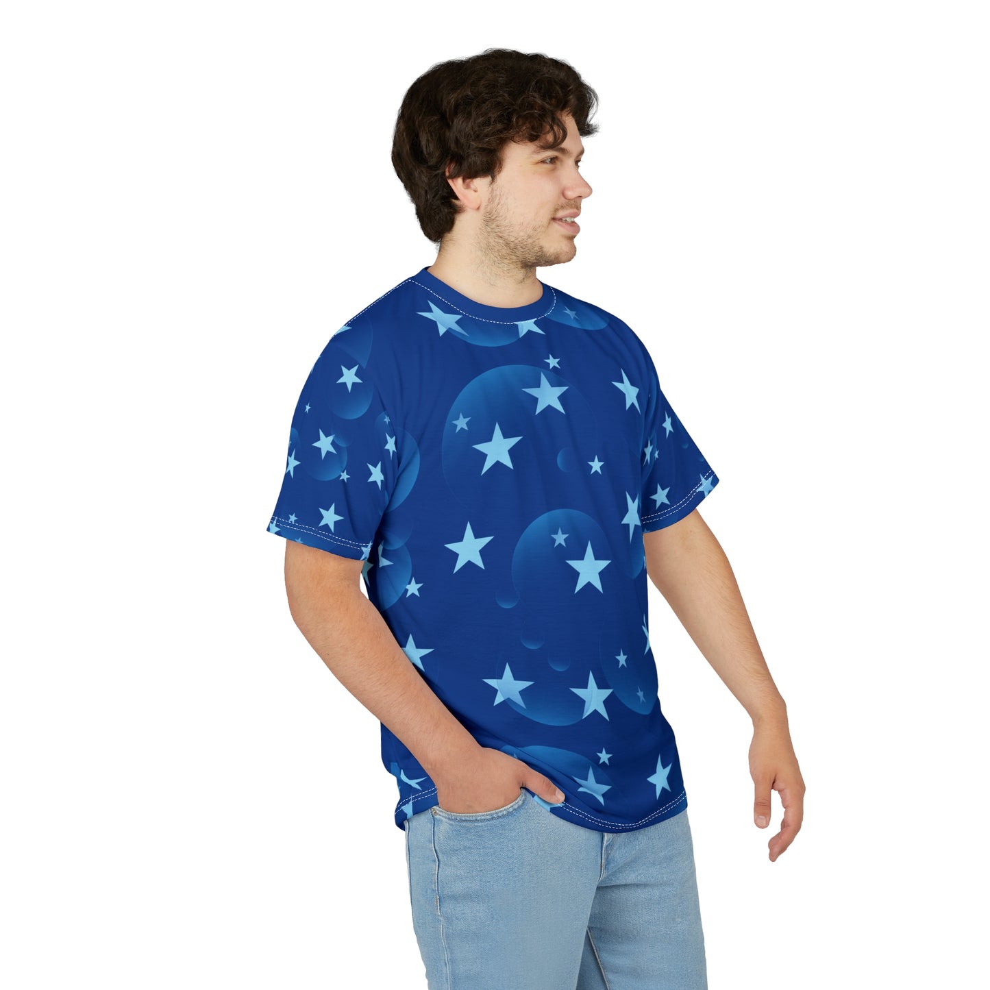 Starry Dream Oversized Tee – Magical Comfort, Cosmic Style!