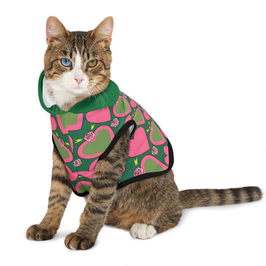 Celestial Thunder Pet Hoodie – Anime-Inspired Cozy Style