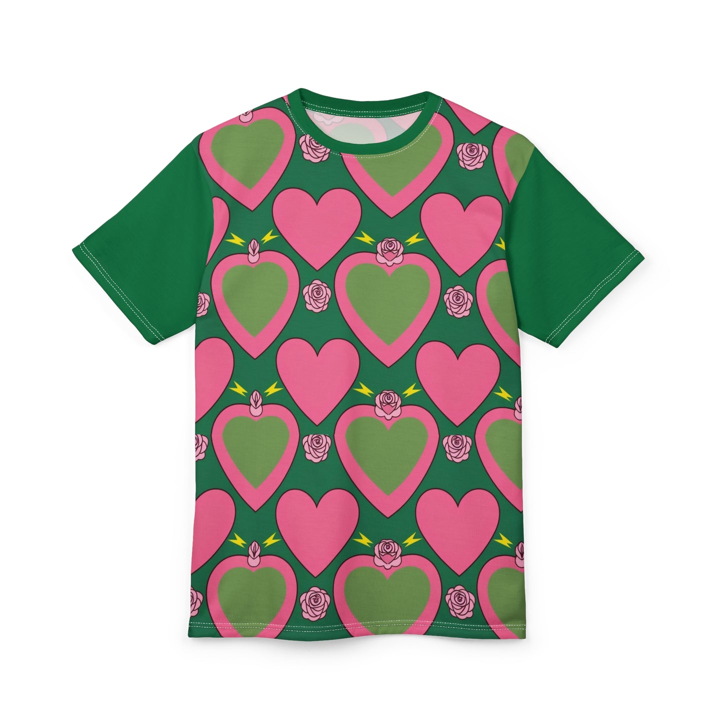 Celestial Heart Thunder Oversized Tee – Anime-Inspired Style