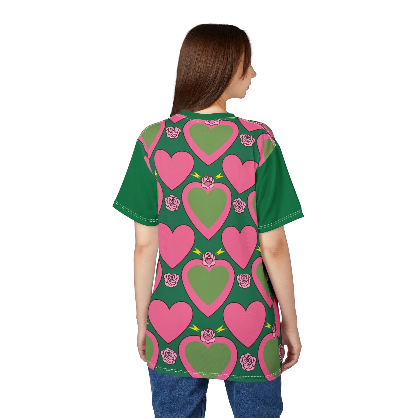 Celestial Heart Thunder Oversized Tee – Anime-Inspired Style