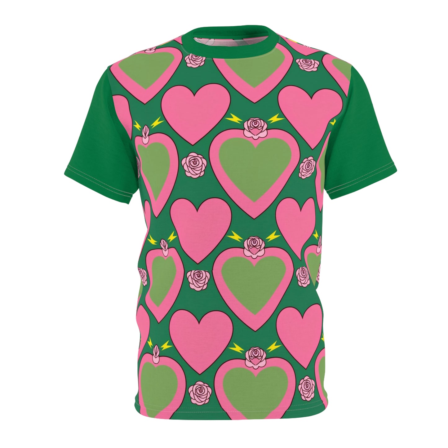 Celestial Heart Thunder Oversized Tee – Anime-Inspired Style