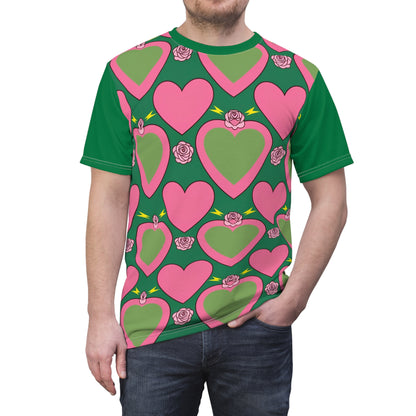 Celestial Heart Thunder Oversized Tee – Anime-Inspired Style
