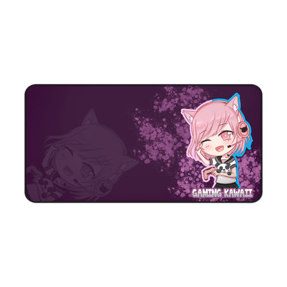 Desk Mat, Gaming Mouse Pad 32" x 16", Kawaii Desk Accessories