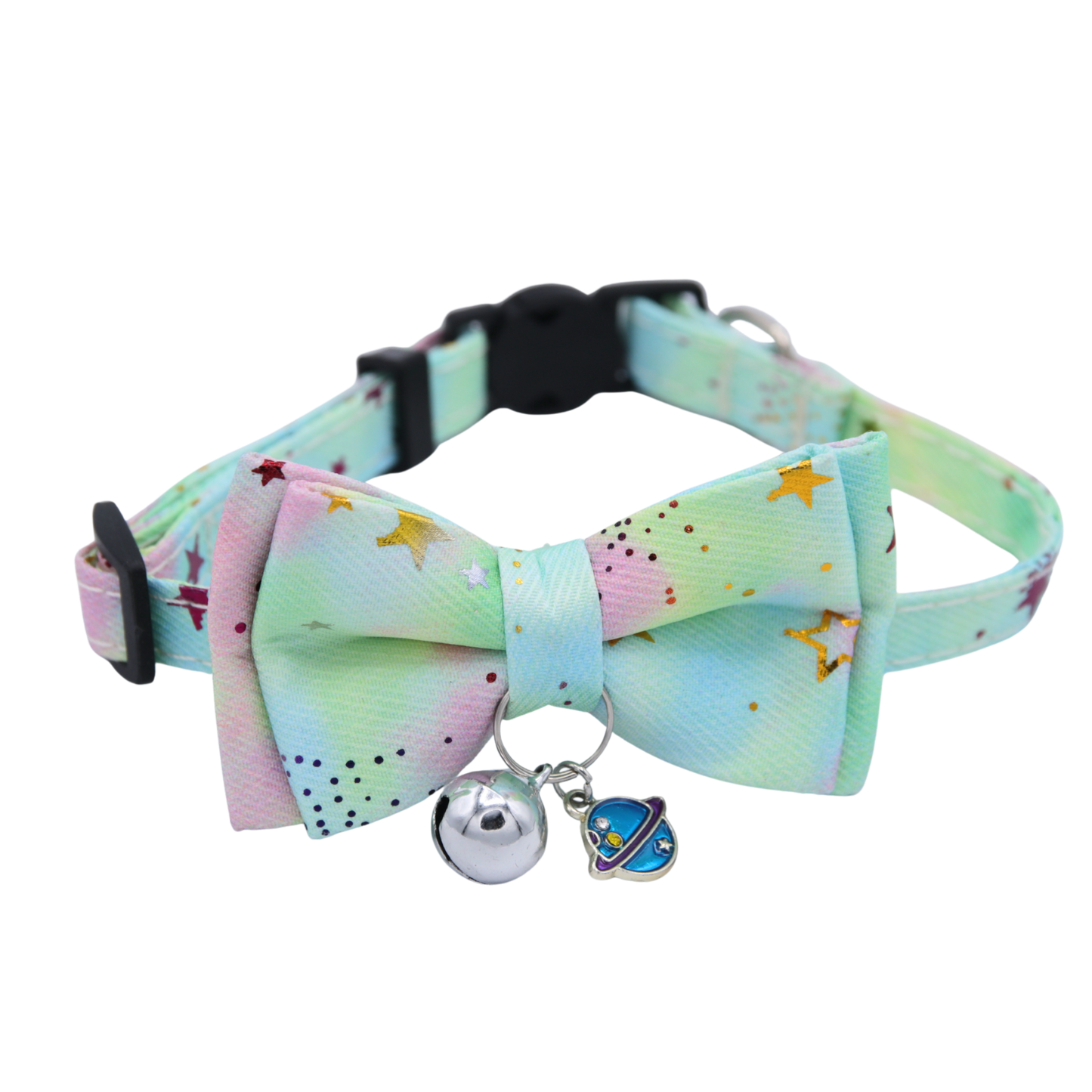 Green Galaxy Cat Collar