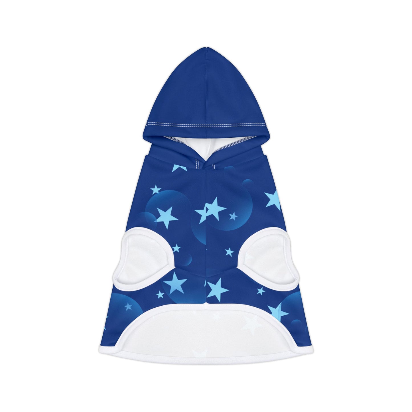 Cosmic Companions – Starry Matching Blue Bubbles Clothing Set for Pet Parents & Cats