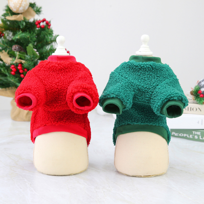 3D Reindeer Holiday Cat Sweater (Red or Green)